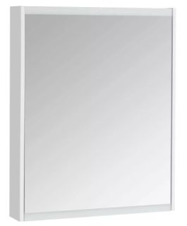 Зеркальный шкаф Акватон Нортон 65см белый 1A249102NT010